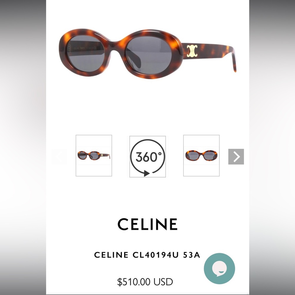 CELINE PARIS Sunglasses